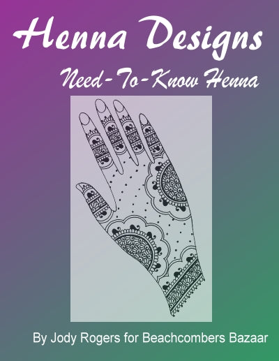 Graphic of eBook cover for "Henna Designs - Need-To-Know"