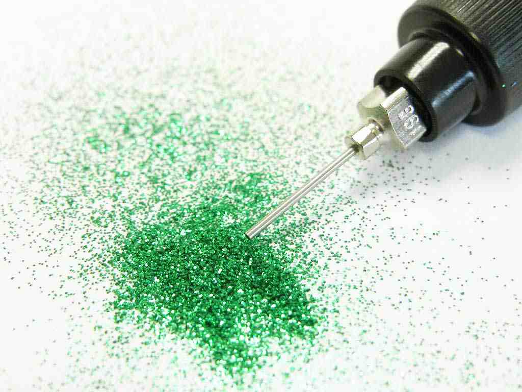 SURPRISE! Color: Cosmetic Body Safe Glitter in Precision Poof Bottle