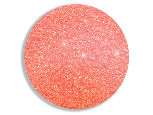 UV Coral Nebula Sparkle: Cosmetic Body Safe Glitter in Precision Poof Bottle