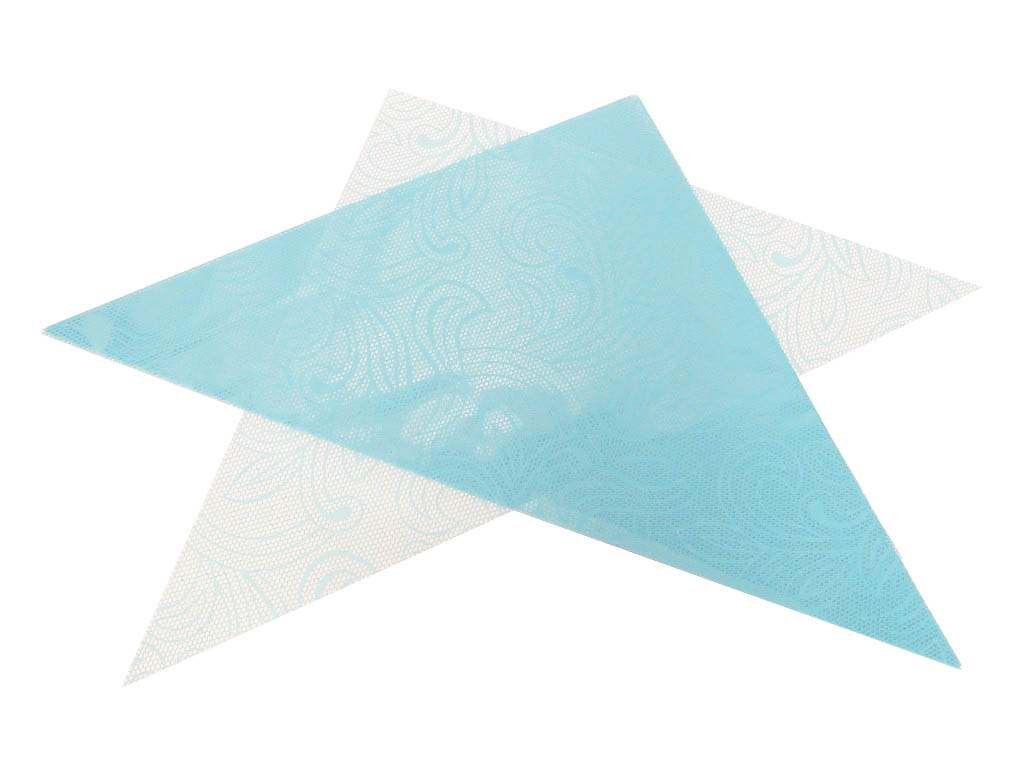 Cello Sheets - MEDIUM Triangles for Making Henna Cones