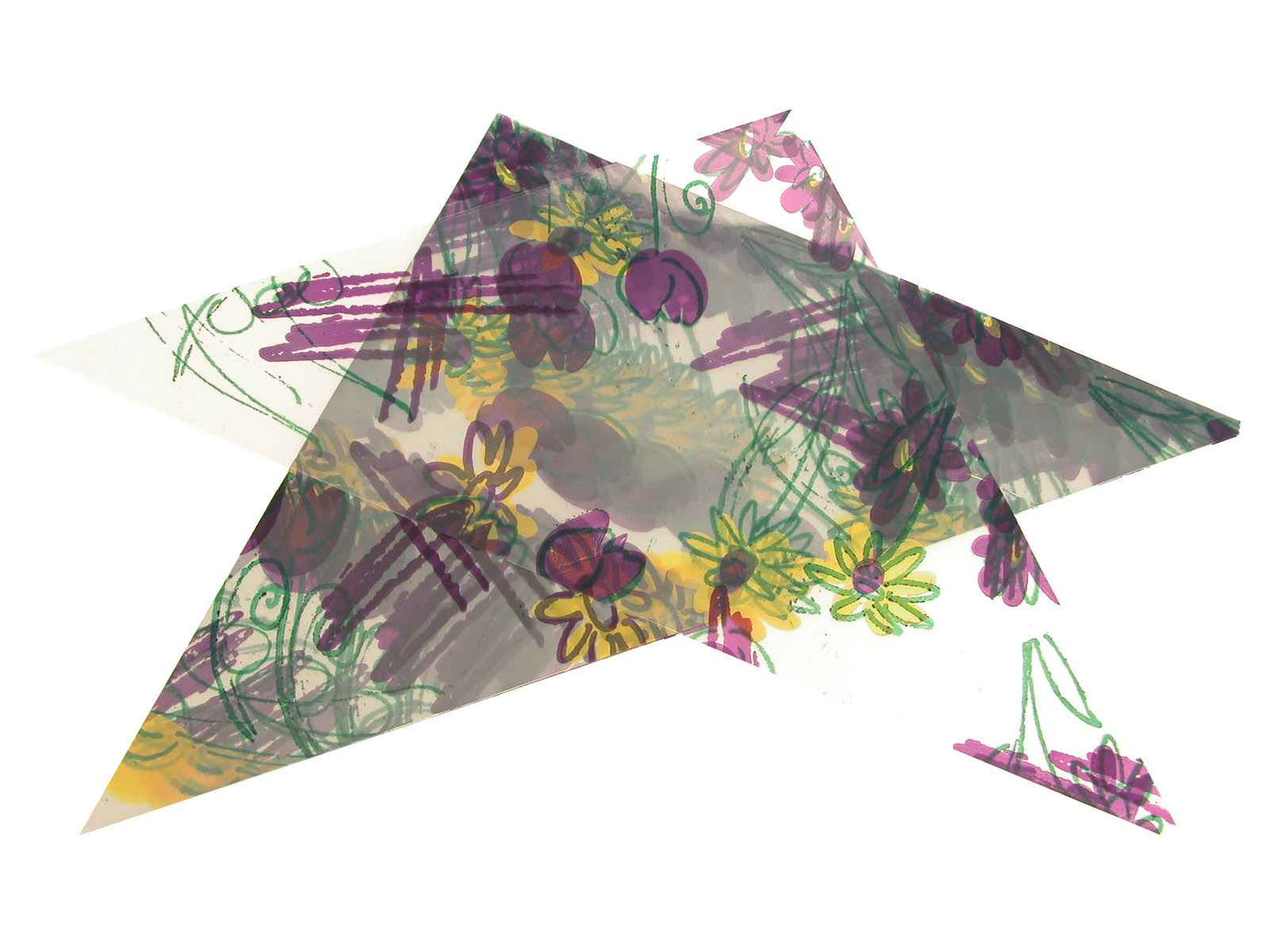 Cello Sheets - MEDIUM Triangles for Making Henna Cones