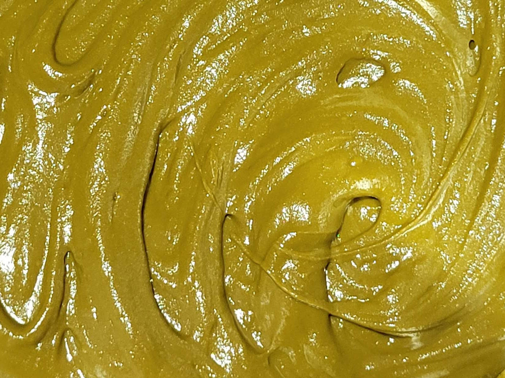 A close up of freshly mixed henna paste