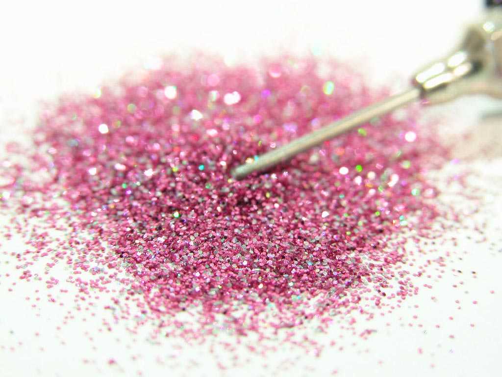 Pink Magic: Cosmetic Body Safe Glitter in Precision Poof Bottle