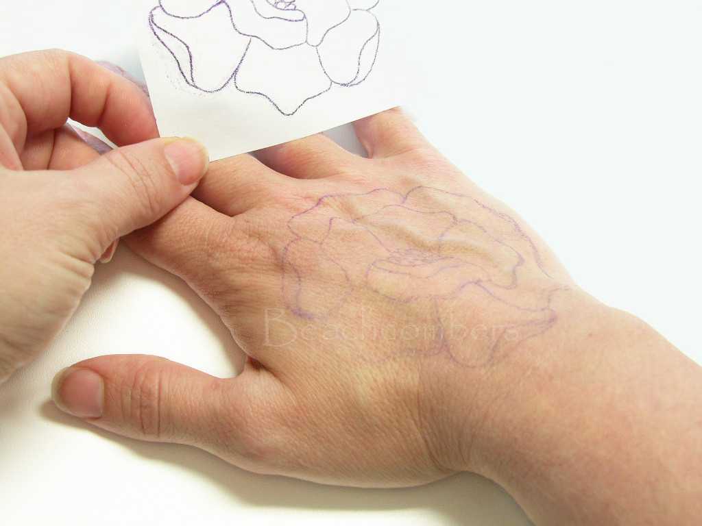 Henna Tattoo Transfer Paper and Activator
