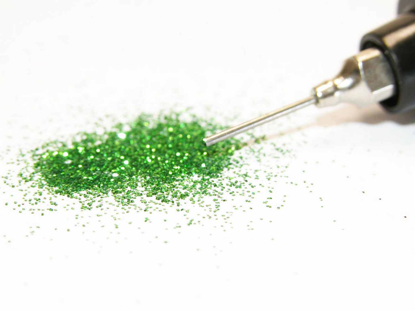 *LIMITED EDITION* Tropical Lime Green: Cosmetic Body Safe Glitter in Precision Poof Bottle