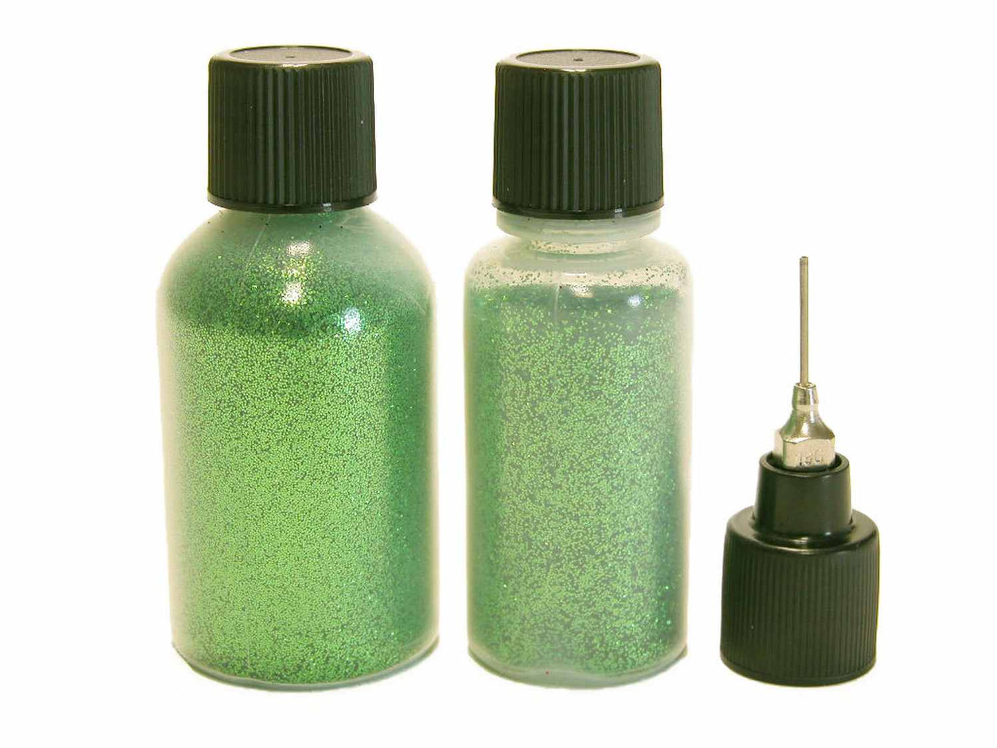 *LIMITED EDITION* Tropical Lime Green: Cosmetic Body Safe Glitter in Precision Poof Bottle