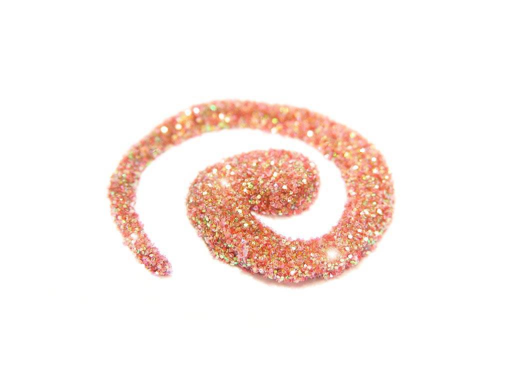 UV Coral Nebula Sparkle: Cosmetic Body Safe Glitter in Precision Poof Bottle