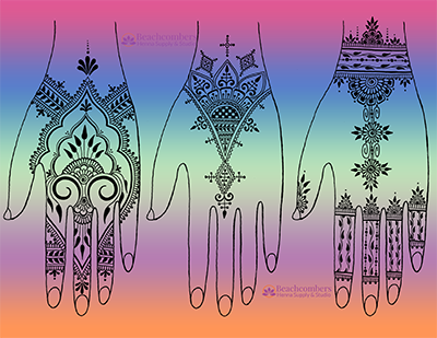 Classic Roots, Modern Style: September’s Free Henna Sheet