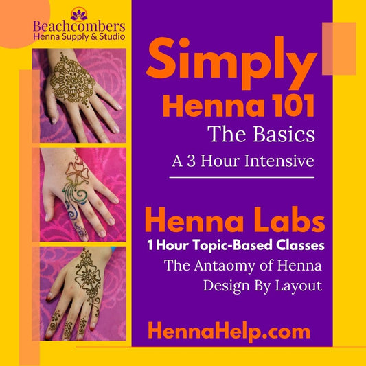Learn Henna on July 19 – 3 Workshops, 1 Day!