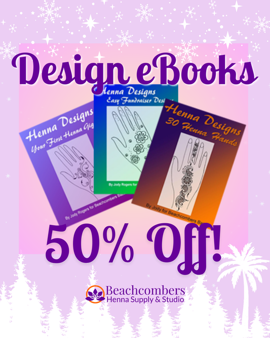 50% Off All Henna eBooks for the Holidays