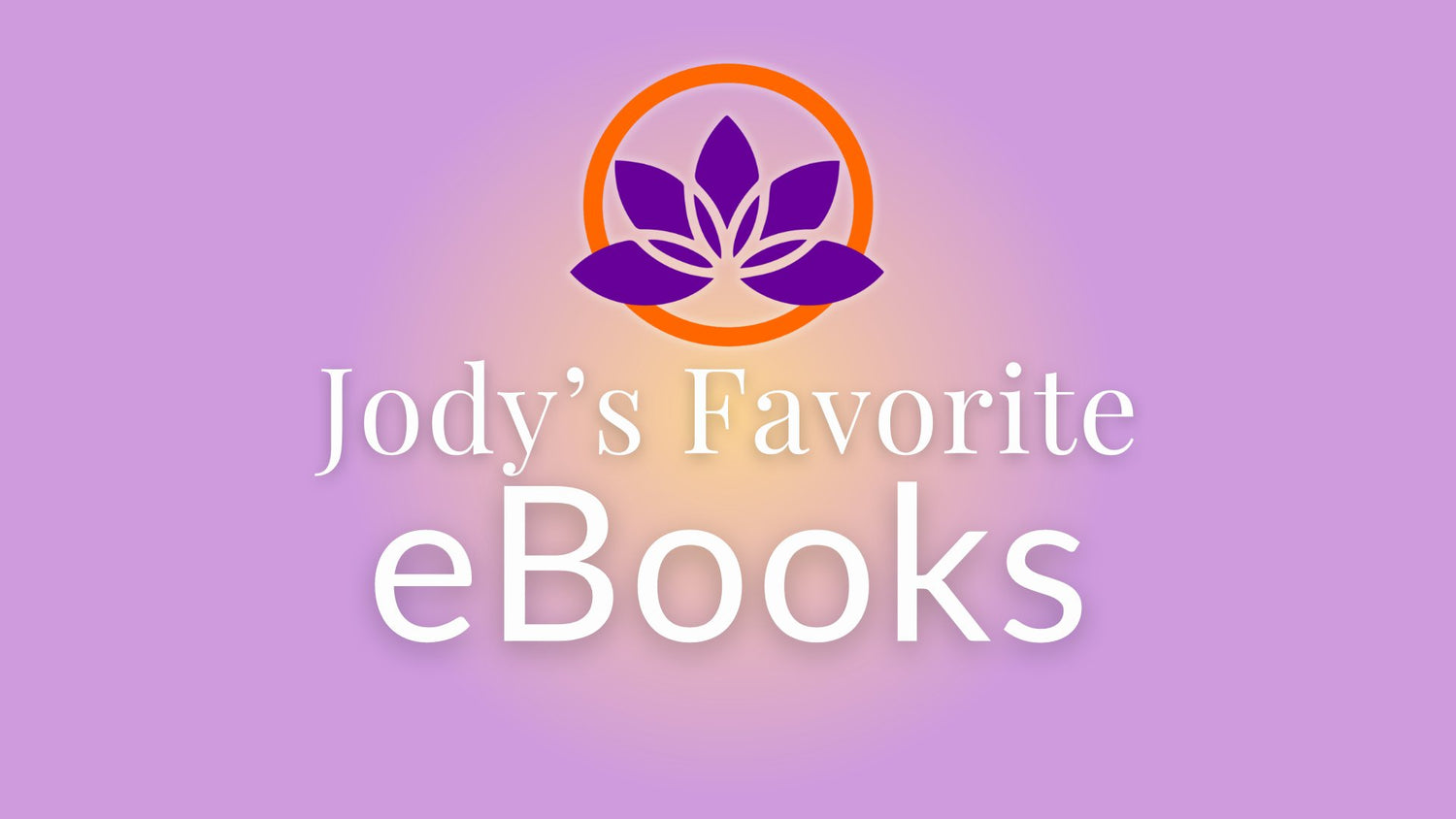 Jody's Favorite Henna eBooks graphic on lavender background