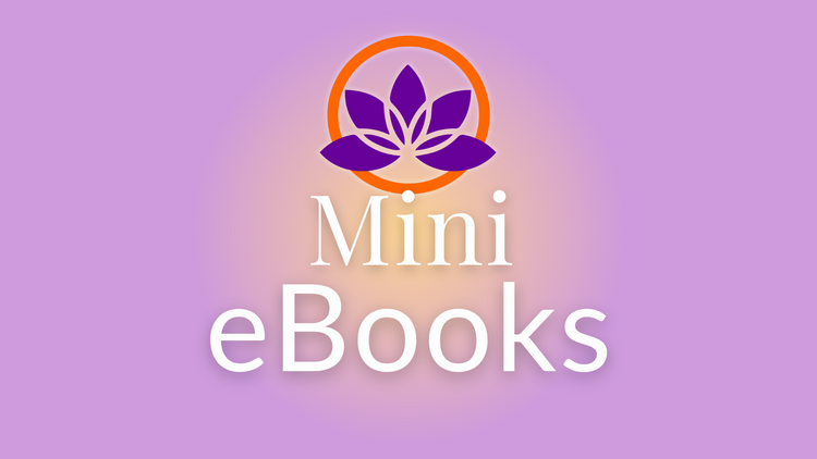 Mini Henna eBooks graphic on lavender background