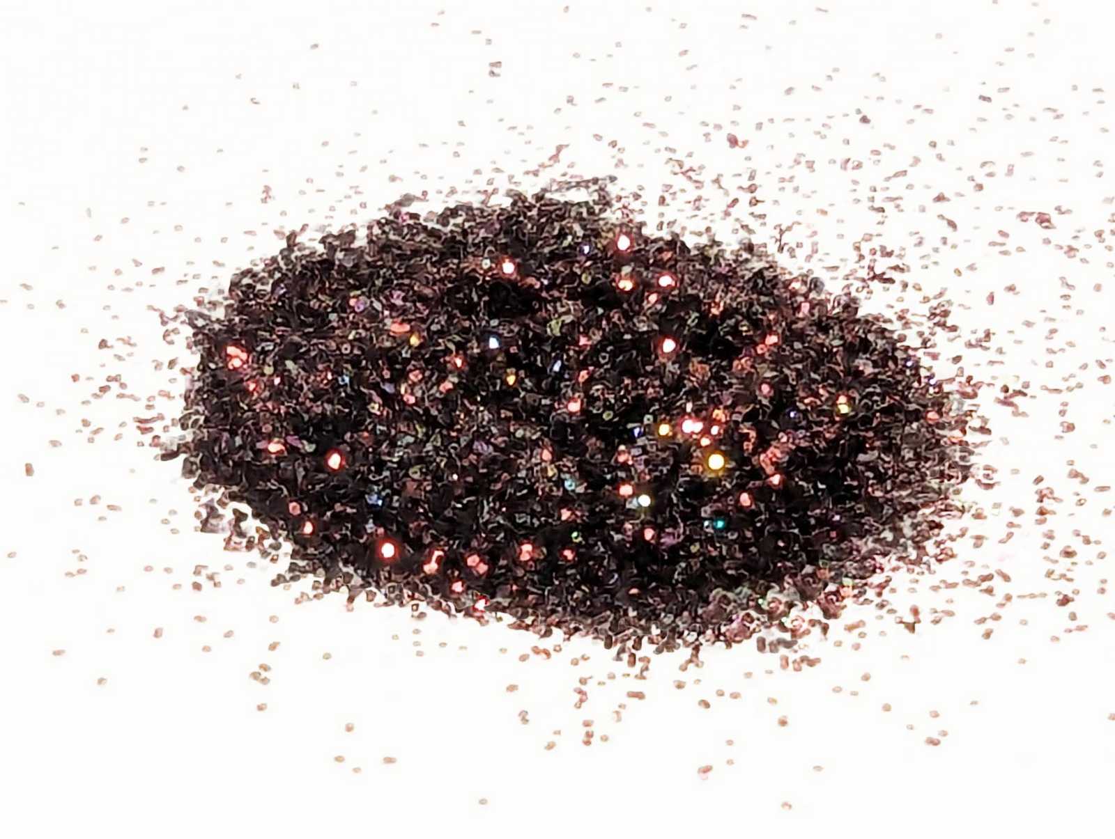 Blood moon burgundy glitter on a white background