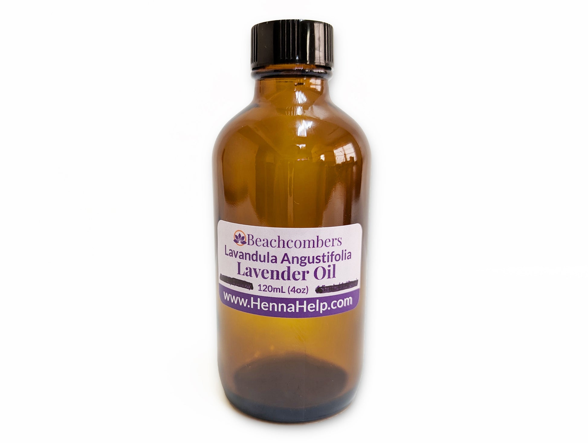 Large 4 oz bottle of lavender essential oil for henna