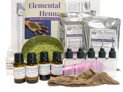 Professional Salon Spa Henna Tattoo Kit: Start Your Own Henna Business