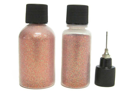 Pride Rainbow Glitter Pack: Cosmetic Body Safe Glitter for Henna in 6 Precision Poof Bottles