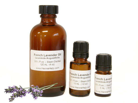 Henna Mehndi Oil: Lavender Essential Oil (Lavandula Angustifolia) 15 mL | 120 mL